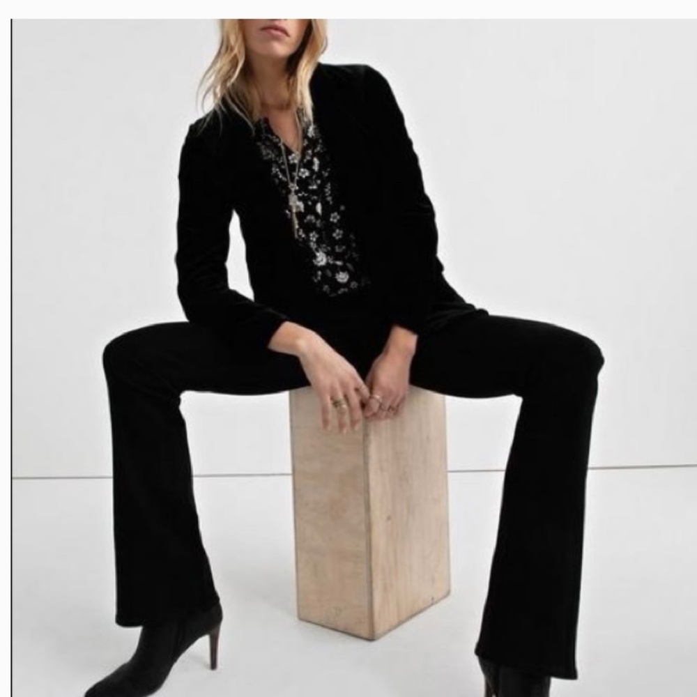 Velvet blazer